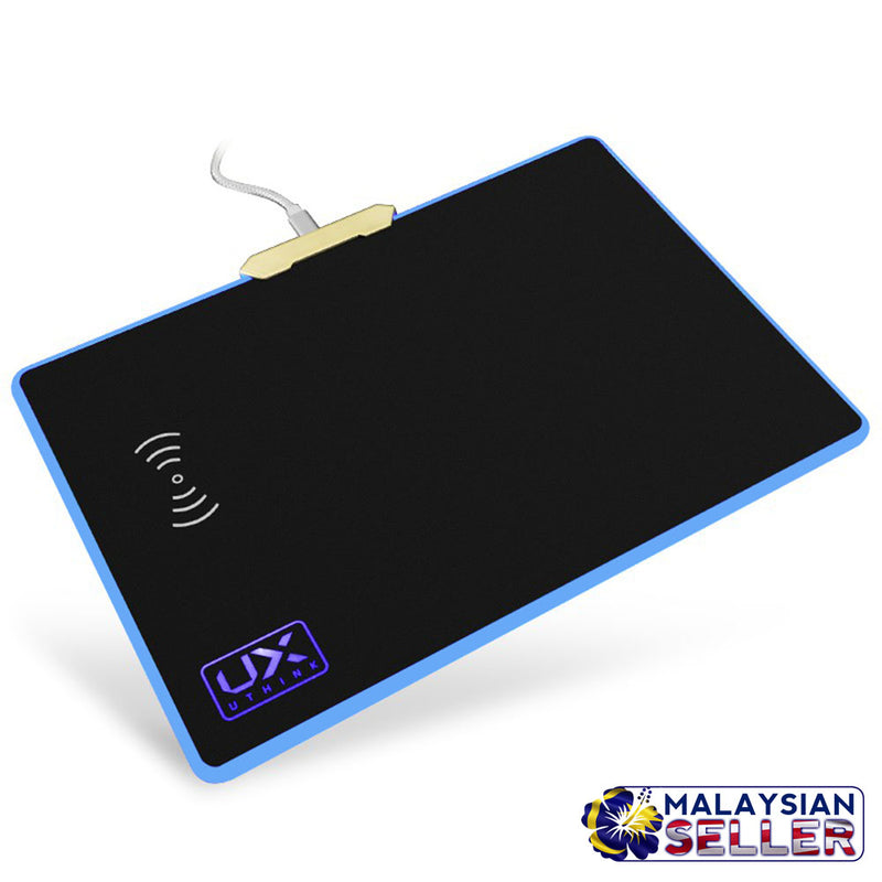 idrop Multifunction W-01 LED Light Qi Wireless Charging Mouse Pad & Mouse Set