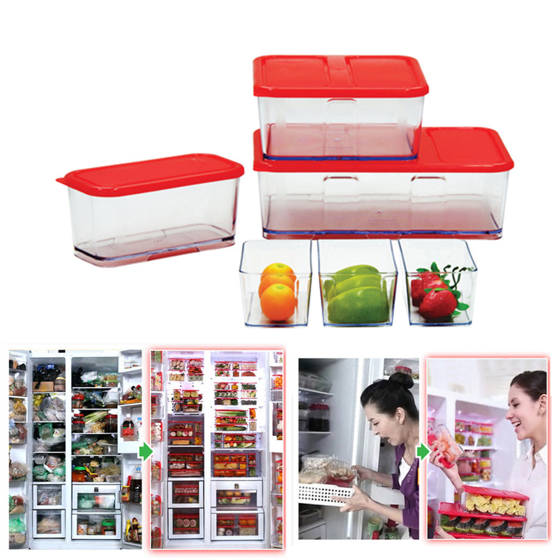 idrop Good Quality 6 Pieces Plastic Wide Block Set