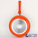 idrop Non-Stick Thick Stainless Steel Frying Cooking Wok Pan [28cm]