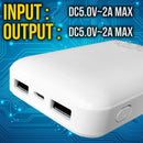 idrop MEYOU 10000mAh 2 IN 1 Fast Charge Powerbank DC5-0~2A