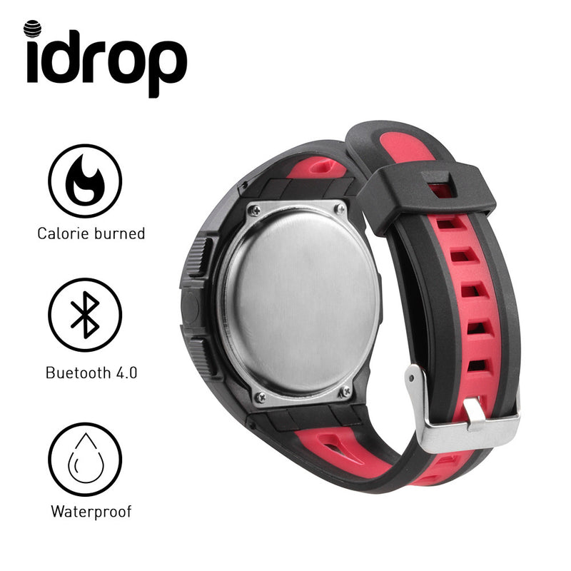 idrop XWatch Sports Smart Watch 3ATM Waterproof Dustproof Dropproof Sports Bluetooth 4.0