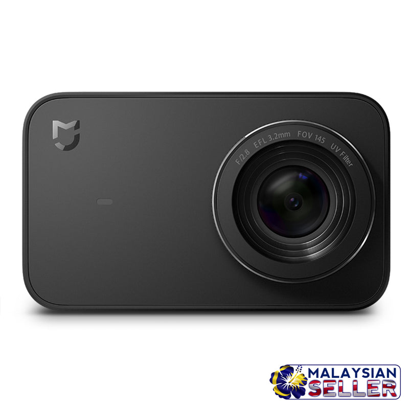 idrop Xiaomi Mijia 4K 30fps 2.4" Touch Screen Action Sport Camera Bluetooth WiFi 145 Degree Wide Angle Lens - BLACK